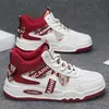 Zapatos Deportivos Casuales para Hombre de Caña Alta, Talla Grande, Combinación de Colores Otoño e Invierno, Nuevos, Juveniles, Nicho Estudiantil, Suela Gruesa