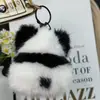 Lindo Colgante de Llavero para Coche de Piel Sintética de Conejo Ins Celebridad de Internet Muñeca de Peluche Colgante para Bolso Regalos Imitación Agua