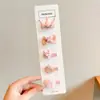 Pinzas para el pelo de bebé para niñas, no dañan el pelo, completamente cubiertas de tela, lindas pinzas de tela para flequillo, accesorios para el pelo de niños