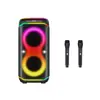 Altavoz Doble de 5 Pulgadas para Comercio Exterior 60W Altavoz Bluetooth Fiesta al Aire Libre Subwoofer de Alta Potencia Sistema de Audio para Fiestas