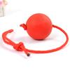 Pelota de Juguete para Morder Perros con Cuerda, Pelota Sólida Irrompible Lanzada a Mano, Suministros para Mascotas Pelota Elástica de Goma