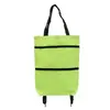 Bolsa de Compras Plegable con Ruedas para Comestibles Carrito Pequeño Cesta de Verduras para Mujer Bolsa de Almacenamiento Express de Supermercado para Dormitorio para Uso en Supermercado
