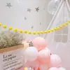 Amazon AliExpress Venda Quente Bola de Pelo Criativa Infantil Bola Decorativa Bandeira de Puxar Cortina de Bola de Pelo Bola de Chuva Faixa