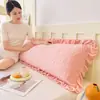 Funda Doble Larga de Felpa de Leche para Almohada de Invierno, Acolchada, Engrosada, Funda Interior para Almohada de Pareja 1.5m 1.8m, Funda de Núcleo de Almohada de Felpa