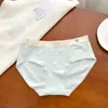 Algodón Clase A para Mujer Ropa Interior 100% Algodón para Mujer Cintura Media Tiro Largo 7A Antibacteriano para Niñas Algodón Bebé Talla Grande