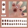 Temperamento suave, dulce, principios de otoño, lindos, niños, divertidos, nuevos, desgaste, uñas, rebanadas de uñas, lote mixto