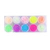 Polvo Luminoso para Uñas 10 Colores/Set Esmalte de Uñas Fósforo