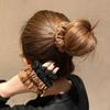 Lazo para el pelo de cuero con base elástica para niña, estilo coreano, primavera y verano, nuevo, doble encaje, lazo grande para la cabeza, elegante, estilo Mori, para mujer