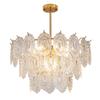 Lustre de luxo de luz simples Nordic Sala de estar Sala de jantar Quarto Lâmpadas de cristal Iluminação Lâmpadas moleculares Quarto atmosférico Novas lâmpadas