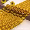 Cristal Imitação Alta Transparência Contas Redondas Vidro Contas Soltas DIY Colar Pulseira Feito à Mão Contas Acessórios de Joias