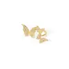 Anillo de Mariposa Tridimensional, Anillo Abierto Ajustable de Lujo Ligero Brillante Microincrustado con Circonita para Mujer