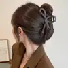 Atacado de acessórios de cabelo Dongdaemun Coreia: Grampos de cabelo da nuca da moda para mulheres, presilhas tubarão de alta qualidade e requintadas