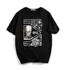 La Ataque del Gigante Riman Personalidad Periférica Estampado Verano Casual Deportivo Top Holgado Cuello Redondo Manga Corta Camiseta para Hombres