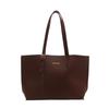 2025 Nuevo Llegada Vintage Minimary Moda Viaje Estiloso Gran Capacidad Texturizado Portátil Bolso Tote de Hombro para Mujeres