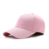 Personalização de Chapéu Boné de Baseball 100% Algodão Logo Bordado Atacado Chapéu de Aba Reta Publicidade Chapéu para Viagem em Grupo Personalização