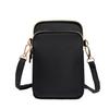Bolsa de celular feminina no atacado tiracolo 2024 nova mini bolsa bolsa de lona moderna que combina com tudo ombro vertical chave zero