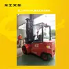 Montacargas Eléctrico de Litio Lonking de 3.5 Toneladas Cuatro Ruedas Montable Decoración y Transporte Elevación Hidráulica Montacargas Eléctrico Es un Buen Ayudante para el Transporte