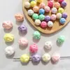Color Macarrón Chapado en AB Hilo Perforado de Colores Bolas de Hilo Cuentas DIY Cadena para Teléfono Pulsera Collar Accesorios de Joyería Venta al por Mayor