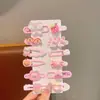 Presilha Fofa de Franja de Princesa Conjunto de Presilhas de Cabelo Desenho Animado Infantil Presilha de Cabelo para Bebê Presilha Bico de Pato Acessórios de Cabelo Adoráveis Venda por Atacado