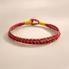 Pulseira de Corda Colorida do Festival do Barco Dragão Corda Vermelha Tecida à Mão Infantil Bebê Pequeno Zongzi Corda de Mão Presente de Lote Festival de Maio