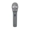 Microfone Dinâmico Personalizado para Comércio Exterior, Microfone de Mão Vocal Metálico para Exportação, Microfone Profissional de Palco para Performance