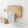 Estante de almacenamiento para tapas de ollas multiusos de hierro Estante de almacenamiento para tablas de cortar de cocina Estante para tapas de ollas montado en la pared sin perforaciones Estante para pantuflas