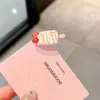 Pinzas para el Cabello Divertidas de Helado Simulado para Niños, Pinzas para Flequillo Lateral de Bebé, Pinzas Lindas para el Cabello de Niñas Pequeñas, Accesorios para el Cabello, Tocado