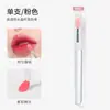 Pincel de Silicone Transparente para Lábios Mini Pincel para Batom Ferramentas para Unhas Pincel de Silicone para Aplicação de Cor Gradiente Armadura de Unha Esfregão Mágico