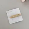 Pasador de Acetato Estilo Coreano Accesorio para el Cabello para Mujer Nuevo 2025 Pinza de Pico de Pato para Flequillo Lateral Pasador Verano