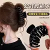 Presilha de Garra de Silicone Não Pica para Mulheres, Sensação de Alto Padrão, Novo Estilo 2026, Presilha de Cabelo Exquisita para Nuca, Presilha de Tubarão para Grande Volume de Cabelo