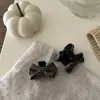 Pinza para el Cabello de Lana Estilo Coreano con Lazo Pinza Pequeña de Garra Tela de Alta Calidad de Guangzhou Lazo para el Cabello de Tela Retro Pinza para Flequillo Lateral