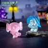 Nuevo producto transfronterizo: Figuras de elfos de Halloween que brillan en la oscuridad, lindas decoraciones pequeñas, adornos para manualidades, accesorios colgantes, figuras para paisajes en miniatura