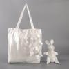 Suministros del Fabricante Tela Plateada Impermeable Muñeco Oso Plegable Publicidad de Negocios Bolsa de Compras Plegable Portátil En Stock