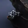 Anillo de Plata de Ley 925 Zirconia Oscura Joyería Plateada de Moda para Niños y Niñas Anillo de Dieta Ajustable Seiko Diseño de Nicho INS Venta al por Mayor