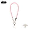 Cordón elegante de 6 mm con hebilla doble para teléfono móvil, para muñeca, corto, funda para teléfono móvil, cordón tejido, cordón para cámara/llaves, antipérdida