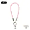 Cordón de Teléfono Móvil de Gama Alta Correa Resistente de 6 mm para Cuello Cruzado Ajustable Exterior Anti-Pérdida Exquisita Cuerda Tejida para Muñeca
