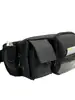 Bolsa de mensajería para equipo de logística express, bolsa colgante para escáner PDA tipo pistola, bolsa de cintura conveniente para impresora, anticaída, bolsa de pecho para hombre
