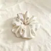 Elástico de Cabelo Jumbo Cetim Suave Cor Sólida Estilo de Cabelo para Deslocamento Preguiçoso Gentil Simples Versátil Elástico de Cabelo com Temperamento de Alta Classe Acessórios de Cabelo