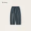 Pantalones rectos holgados para niños Bangxuan Huzhou Zhili 2026 primavera y otoño jeans casuales para niñas