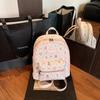 Mochila de Oso de Dibujos Animados Linda para Mujer Verano 2025 Nueva Moda Estampada Mochila Casual Bolso Escolar para Estudiante