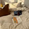 Nuevo Estilo Blogger de Instagram Algodón Puro Teñido en Hilo Algodón Lavado Cuadros Juego de Cuatro Piezas Juego de Tres Piezas de Algodón Puro Funda Nórdica para Estudiantes Juego de Cama