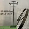 Estrutura de Arco Redondo de Ferro Forjado para Casamento Suporte de Cortina de Tecido em Forma de T Arco Redondo Quadrado Cortina de Lantejoulas e Contas para Casamento Suporte de Corredor Telescópico