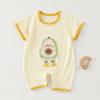 Ropa de Verano para Bebé Conjunto de Manga Corta Tencel Lyocell Ropa para Aire Acondicionado para Recién Nacidos Pijama Ligero