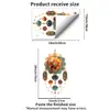 Pegatinas de Pared de Mandala Loto Estilo Transfronterizo Dormitorio Sala de Estar Entrada Autoadhesivas Decorativas Pegatinas Venta al por Mayor en Stock