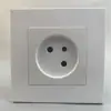 Enchufe de Interruptor de 3 Agujeros Estilo Alemán 16A Israelí, Panel de PC Oculto Tipo 86, Exportación Transfronteriza Estilo Europeo