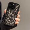 Estampado de Leopardo Color Café Adecuado para Funda de Teléfono iPhone 17 Pro Max, Acabado Mate para iPhone 14, 13, 12/15, Premium 11 con Recortes Precisos