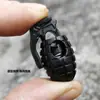 Cordón tipo granada hebilla antideslizante anticaída para viaje senderismo zapatos de senderismo con hebilla clip de cuerda de ajuste para cordón de zapato deportivo