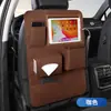 Bolsa de Almacenamiento para Respaldo de Asiento de Coche Bolsa Colgante para iPad Bolsa de Almacenamiento Multifuncional de Fieltro para Coche Suministros para Coche Bolsa de Almacenamiento para Pañuelos