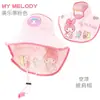 Sombrero protector solar para niños, sombrero de verano anti-UV para niños, sombrero de pescador transpirable de ala grande para niñas, sombrero de sol fino