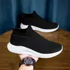 Sapatos masculinos de tamanho grande, calçados casuais esportivos de primavera, calçados de malha para casais, meias femininas, sapatos preguiçosos